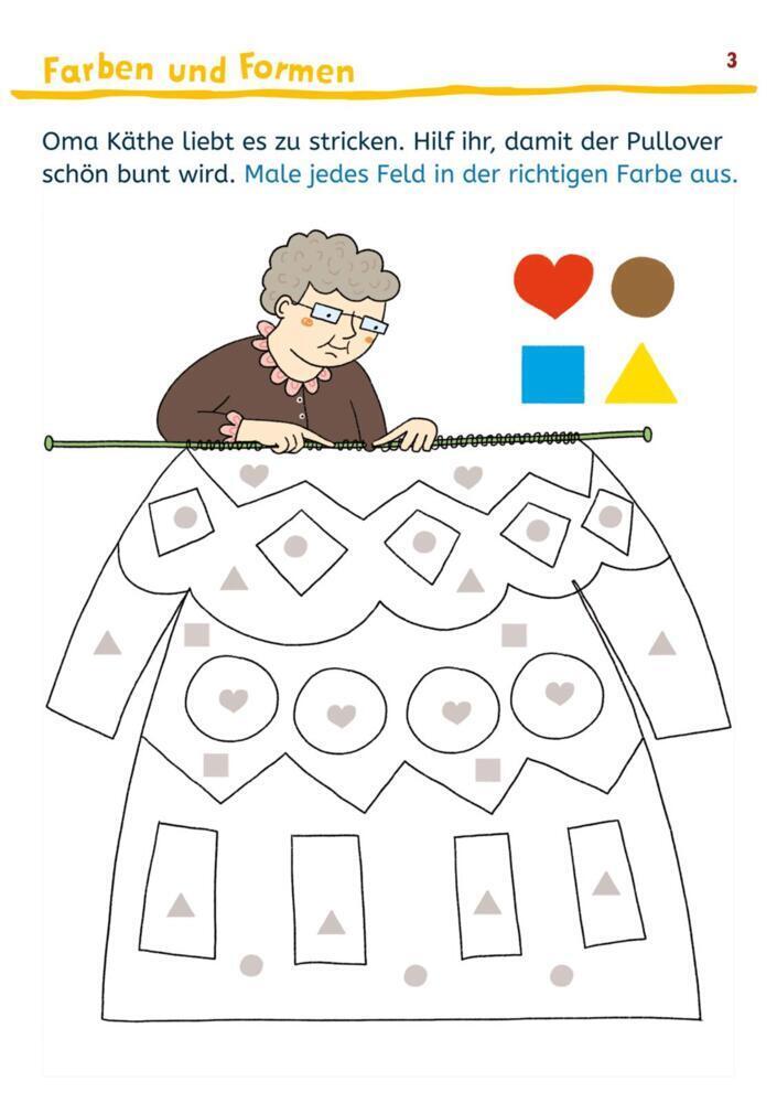 Bild: 9783551189554 | Mein bunter Lern- und Rätselblock: Kindergarten | Laura Leintz | Buch