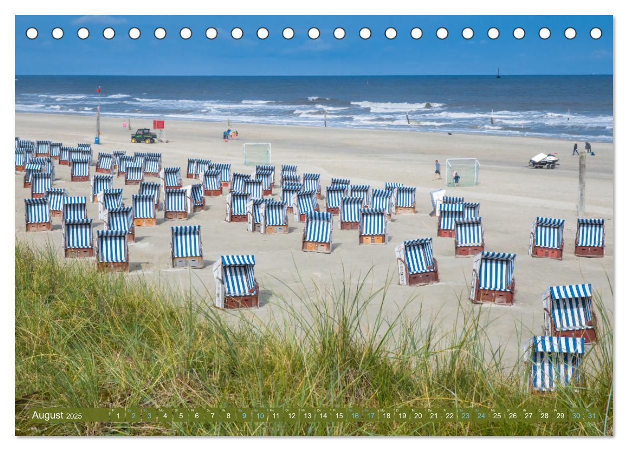 Bild: 9783435028443 | Nordsee Insel Norderney (Tischkalender 2025 DIN A5 quer), CALVENDO...