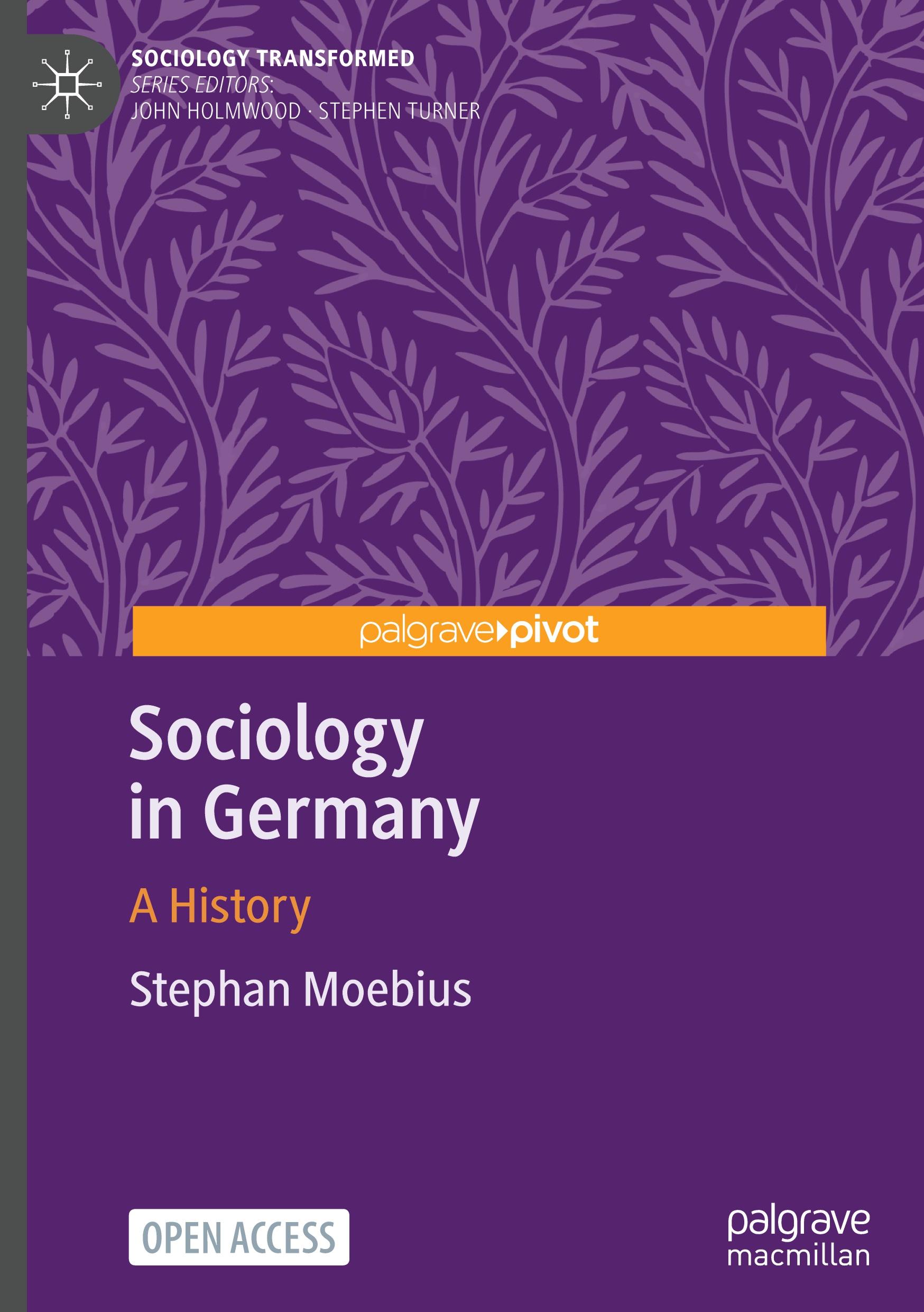 Cover: 9783030718657 | Sociology in Germany | A History | Stephan Moebius | Buch | xi | 2021