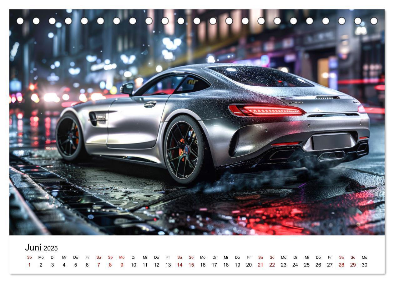 Bild: 9783383796197 | Schnelle Sportwagen (Tischkalender 2025 DIN A5 quer), CALVENDO...