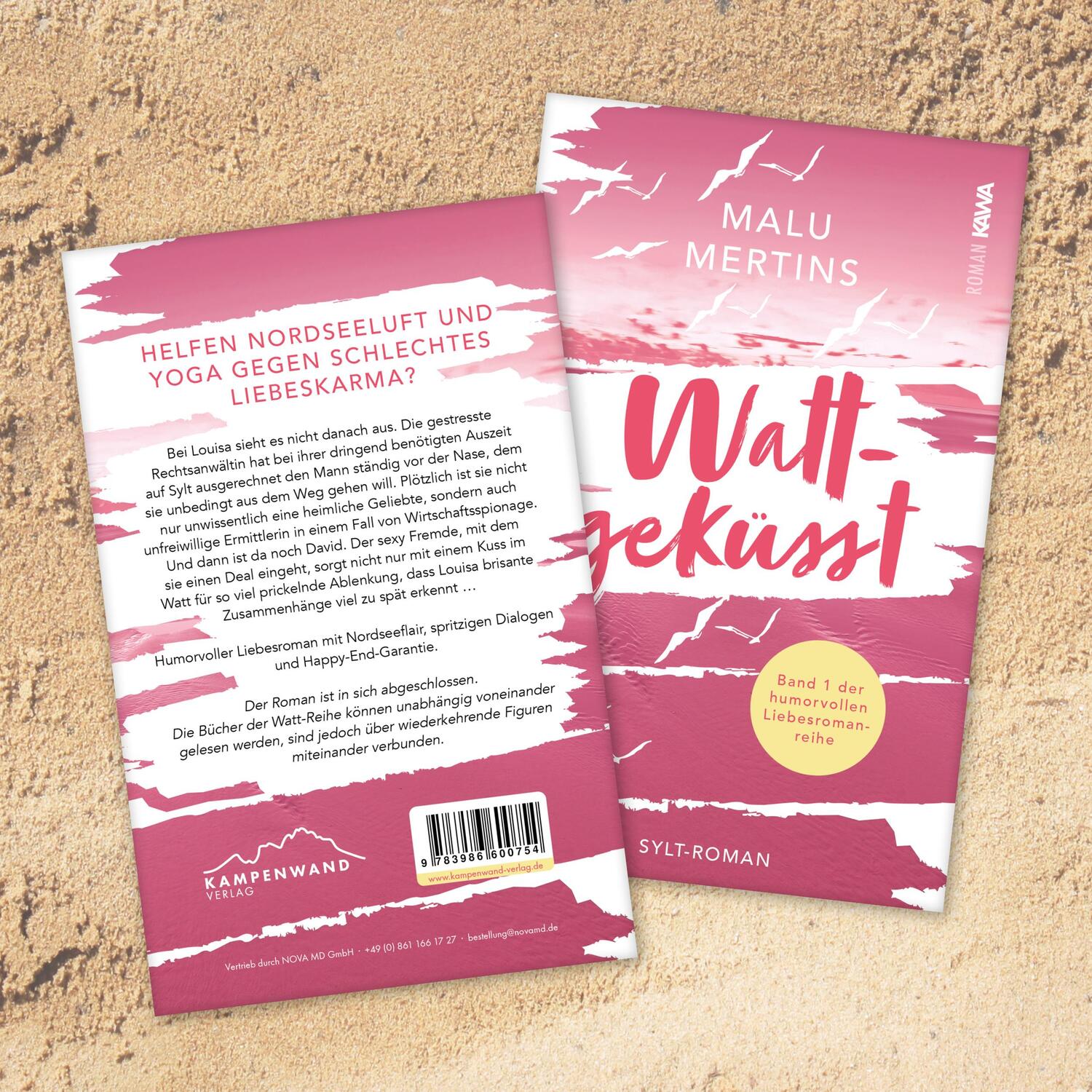 Bild: 9783986600754 | Wattgeküsst | Ein Sylt-Roman (Band 1) | Malu Mertins | Taschenbuch