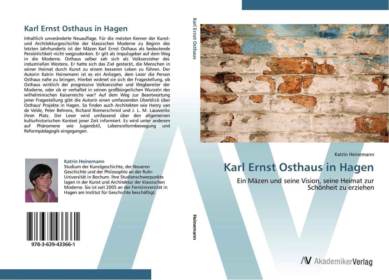 Cover: 9783639433661 | Karl Ernst Osthaus in Hagen | Katrin Heinemann | Taschenbuch | 156 S.