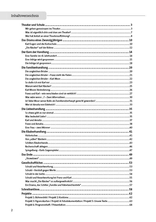 Bild: 9783932609626 | Die Räuber | Arbeitsheft, Schülerheft, Aufgaben, Interpretation | 2005