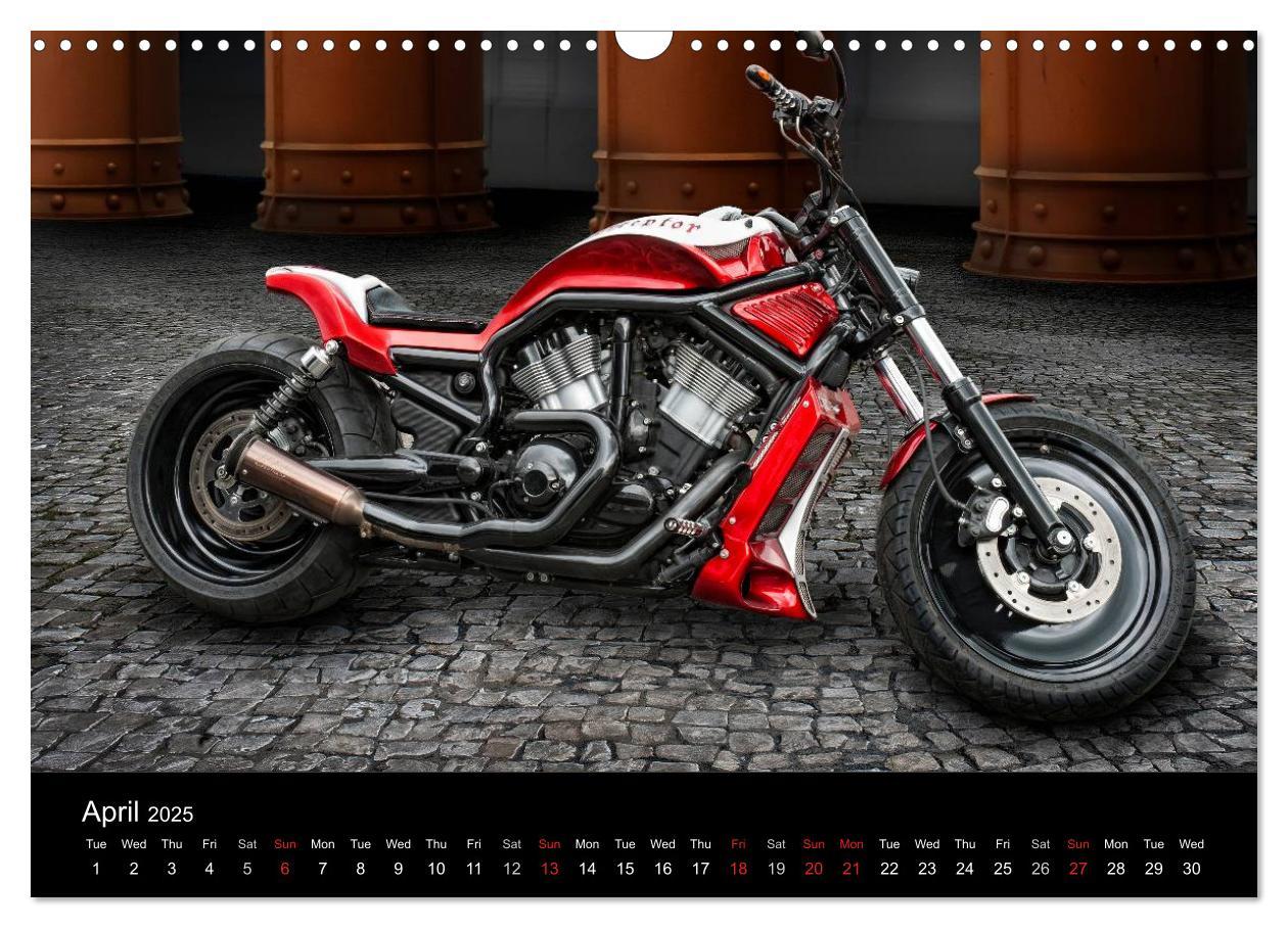 Bild: 9781325961580 | Motorbike Dreams (Wall Calendar 2025 DIN A3 landscape), CALVENDO 12...