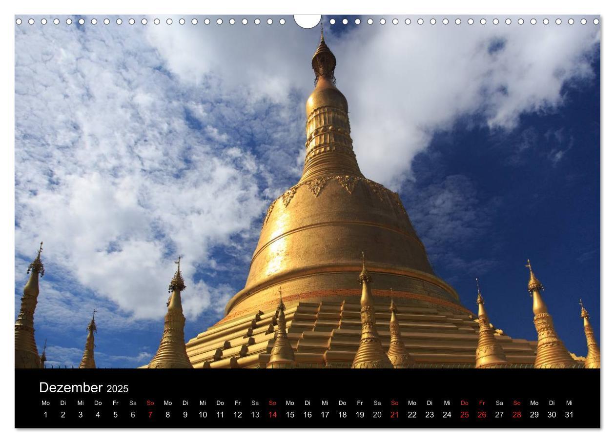 Bild: 9783435746927 | Myanmar 2025 (Wandkalender 2025 DIN A3 quer), CALVENDO Monatskalender