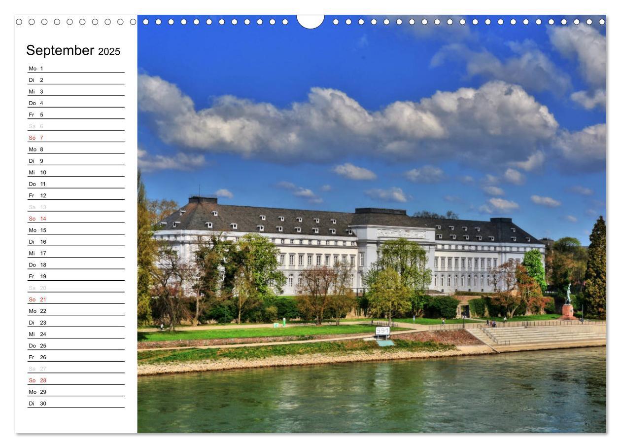 Bild: 9783435606191 | Der Koblenz Kalender (Wandkalender 2025 DIN A3 quer), CALVENDO...