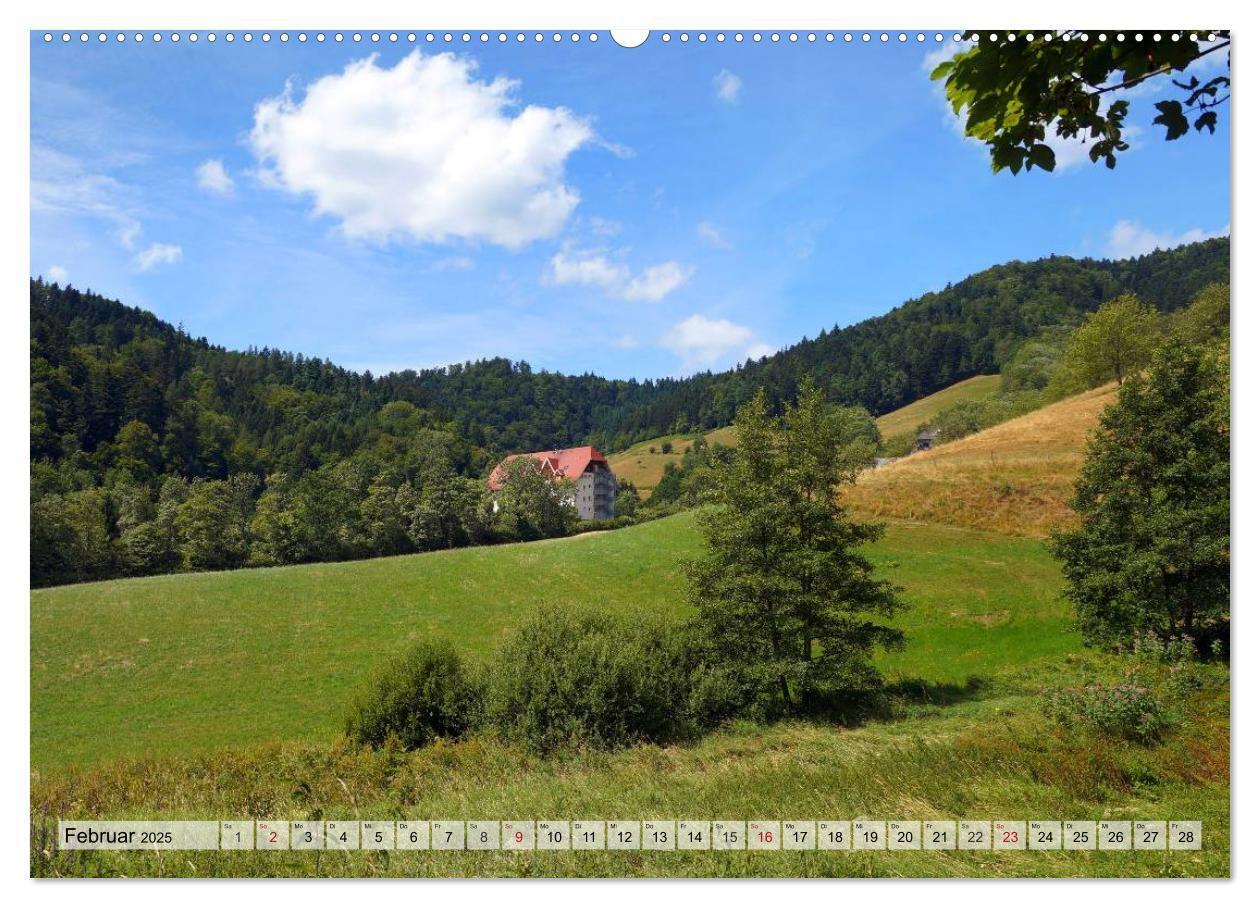 Bild: 9783435572205 | Glottertal im Schwarzwald (hochwertiger Premium Wandkalender 2025...