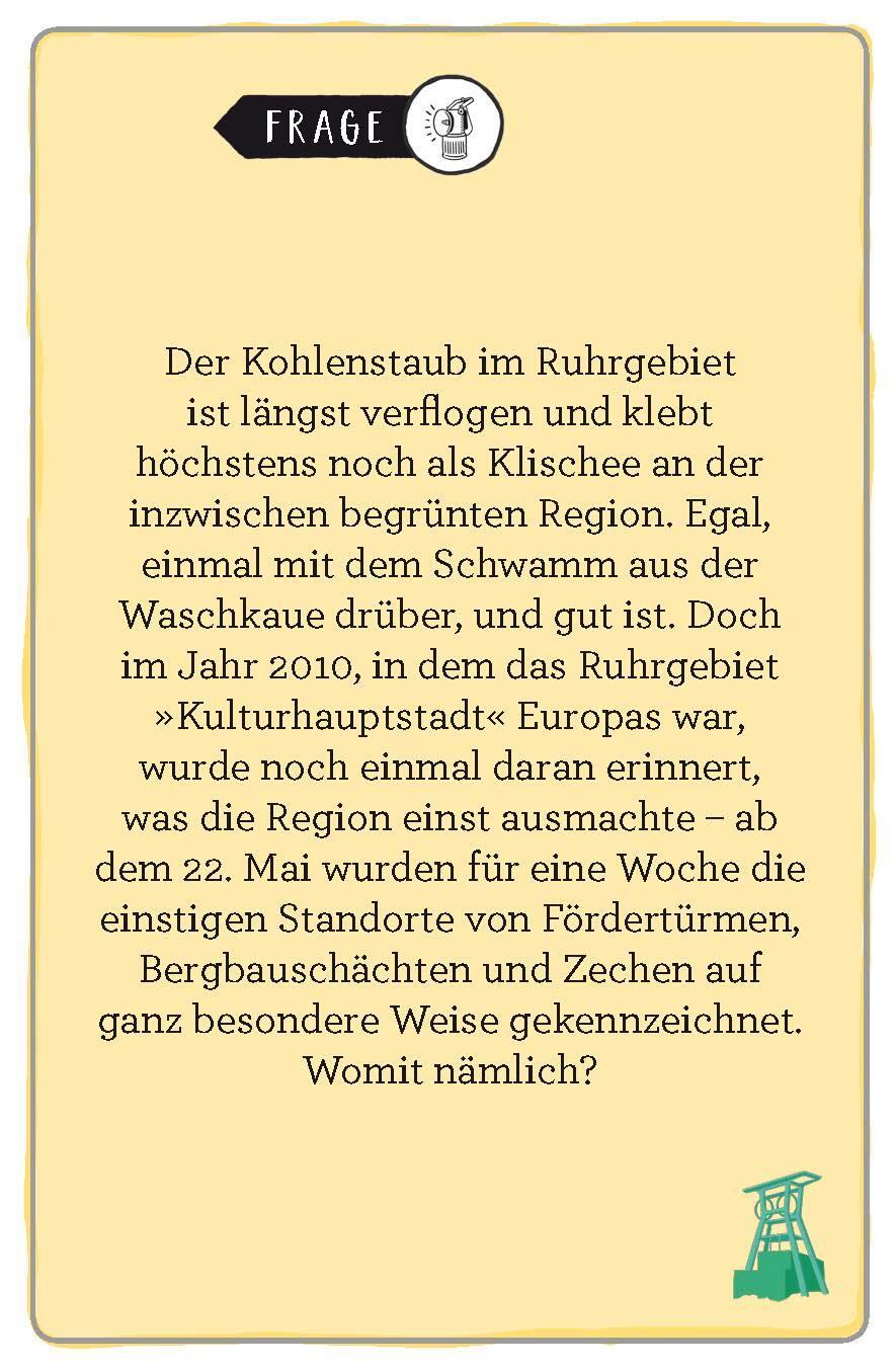 Bild: 9783899784114 | Ruhrgebiet | Das Heimat-Quiz | Melanie Brozeit | Taschenbuch | 104 S.