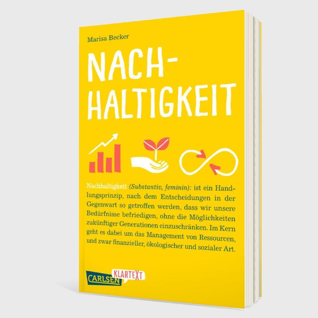 Bild: 9783551320810 | Carlsen Klartext: Nachhaltigkeit | Marisa Becker | Taschenbuch | 2024