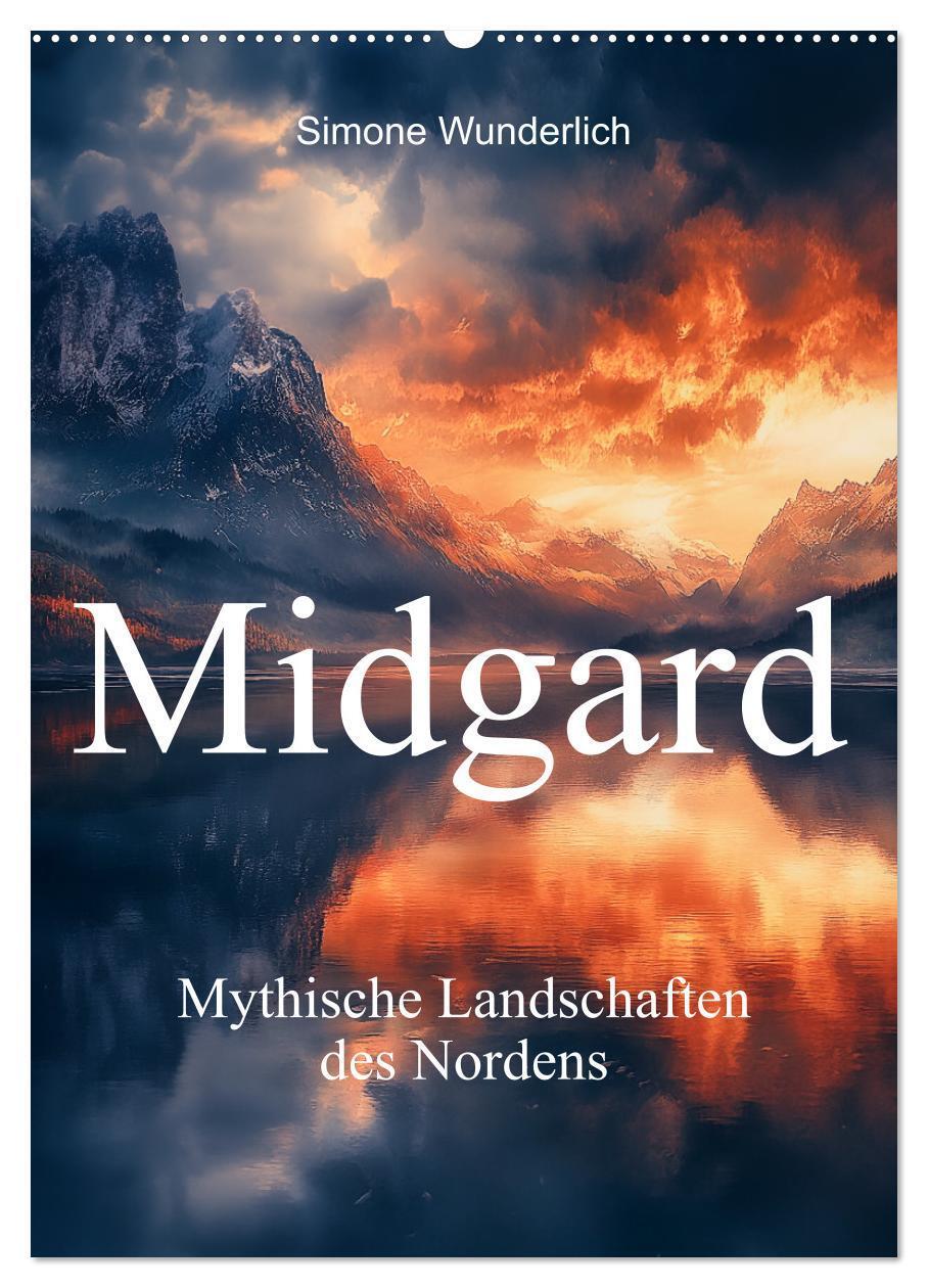 Cover: 9783457205570 | Midgard - Mythische Landschaften des Nordens (Wandkalender 2025 DIN...