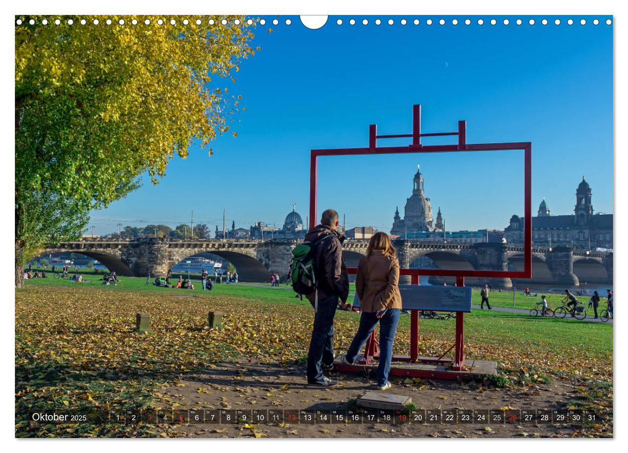 Bild: 9783435712809 | Dresden, ein Jahr an der Elbe (Wandkalender 2025 DIN A3 quer),...