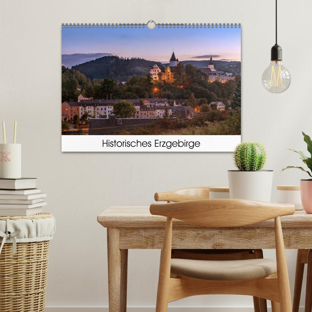 Bild: 9783435380794 | Historisches Erzgebirge (Wandkalender 2025 DIN A3 quer), CALVENDO...