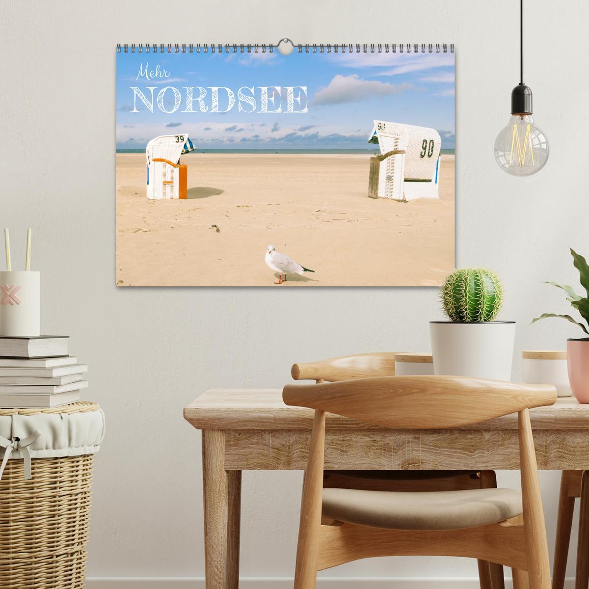 Bild: 9783435071234 | Mehr Nordsee (Wandkalender 2025 DIN A3 quer), CALVENDO Monatskalender