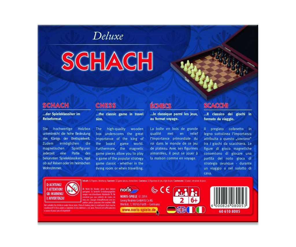 Bild: 4000826080053 | Deluxe Reisespiel Schach | 2 Spieler | Spiel | Deutsch | 2015 | NORIS