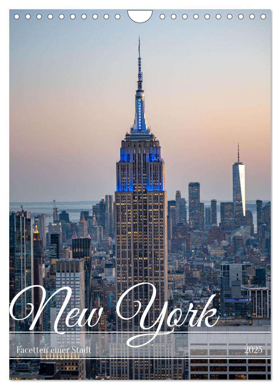 Cover: 9783435845460 | New York, Facetten einer Stadt (Wandkalender 2025 DIN A4 hoch),...