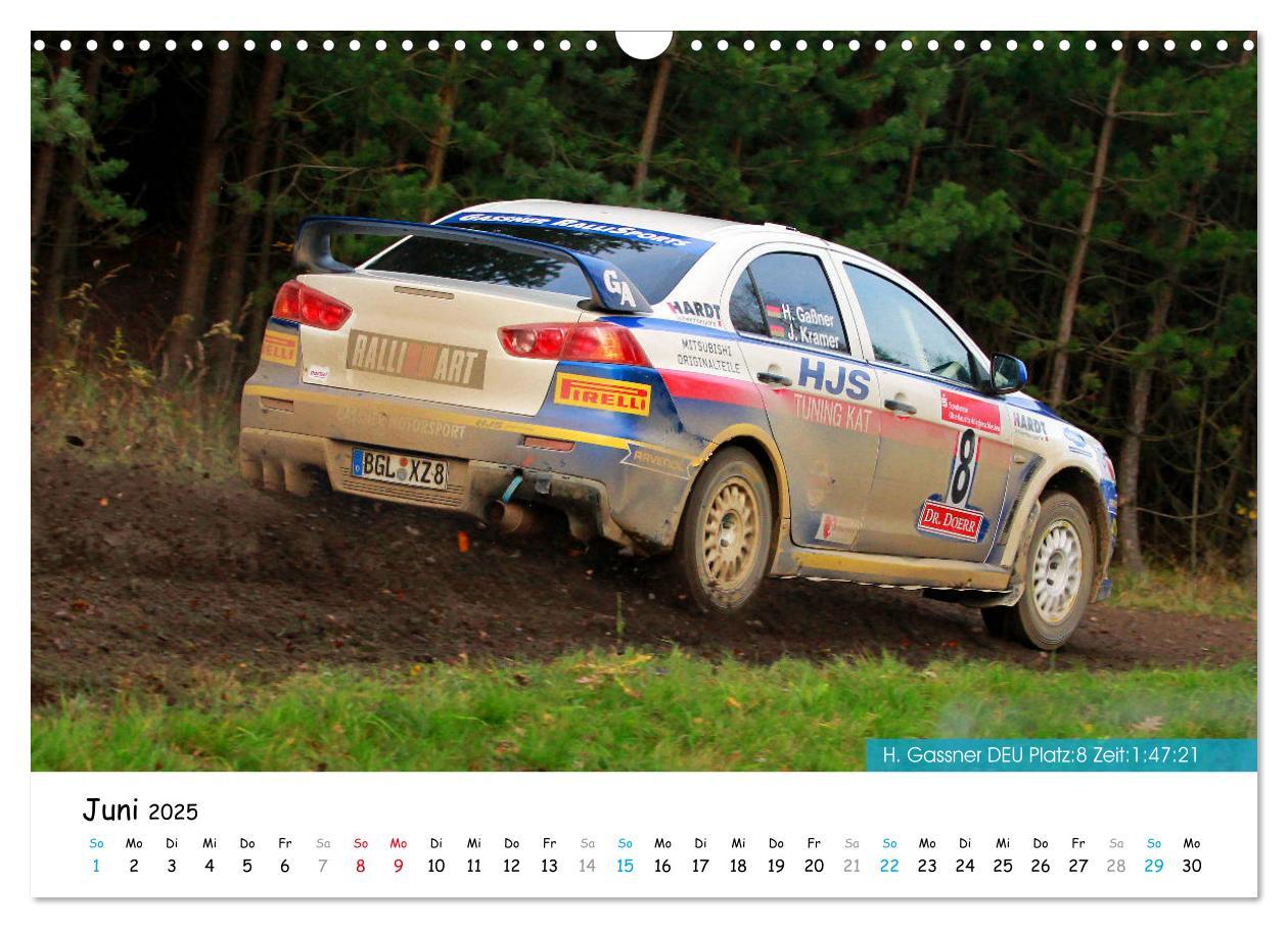 Bild: 9783435337118 | Lausitz-Rallye Kalender (Wandkalender 2025 DIN A3 quer), CALVENDO...