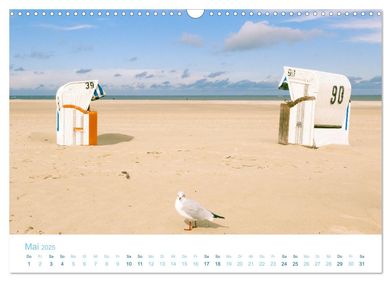 Bild: 9783435071234 | Mehr Nordsee (Wandkalender 2025 DIN A3 quer), CALVENDO Monatskalender