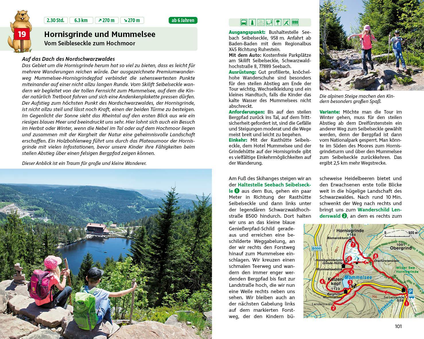 Bild: 9783763332915 | ErlebnisWandern mit Kindern Schwarzwald Nord | Marcel Gisler | Buch