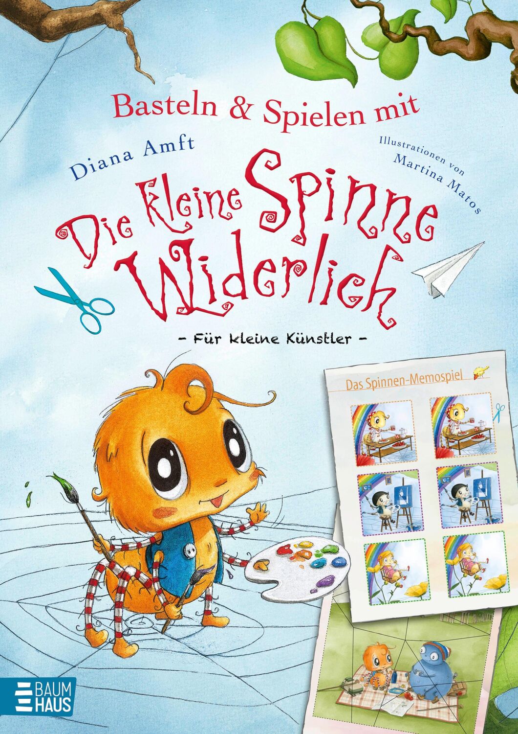 Cover: 9783833909535 | Basteln &amp; Spielen mit Die kleine Spinne Widerlich - Für kleine...