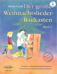 Cover: 9783920470078 | Der große Weihnachtslieder-Baukasten, Band 2 (mit CD) | Mit CD | Groß