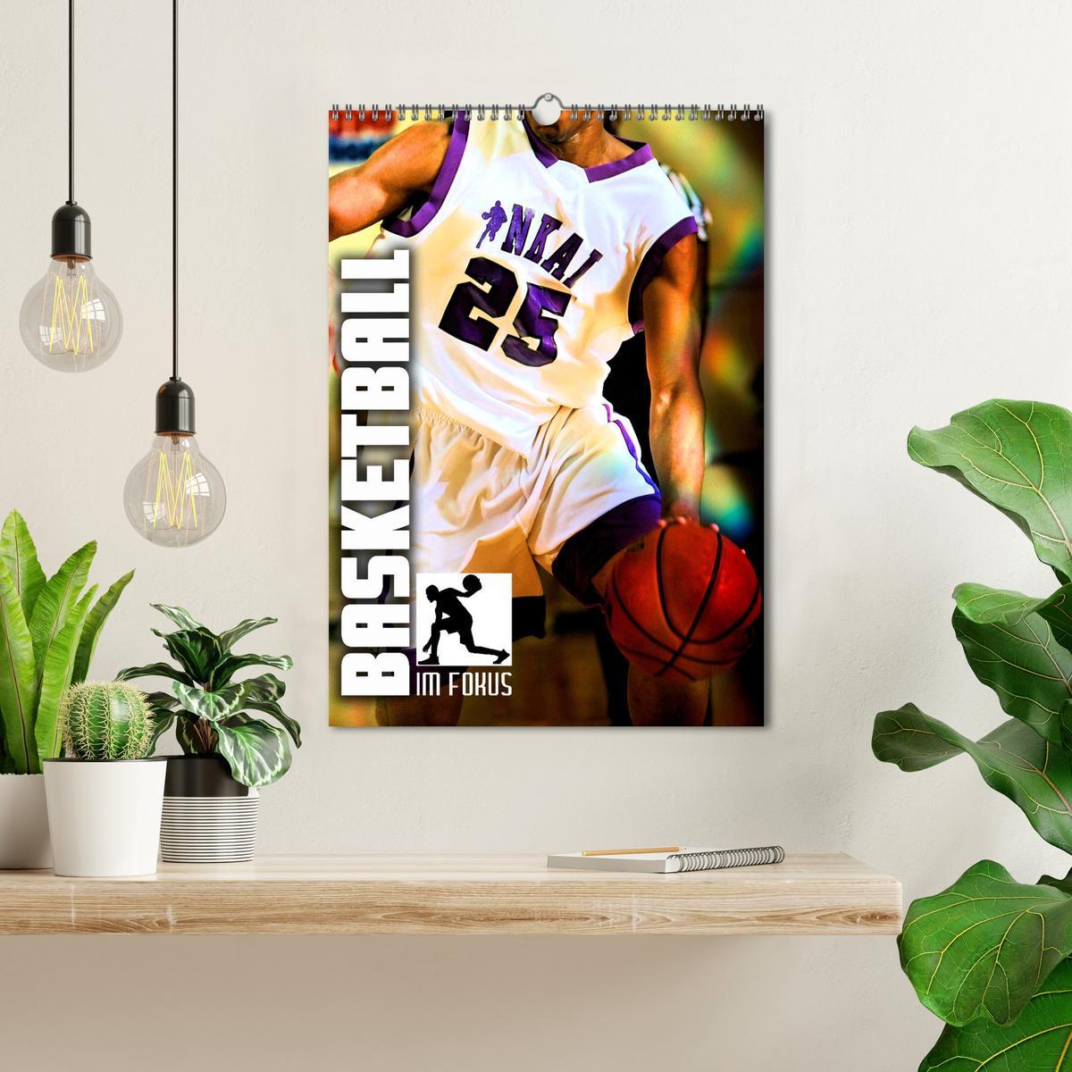 Bild: 9783435890866 | Basketball im Fokus (Wandkalender 2025 DIN A3 hoch), CALVENDO...