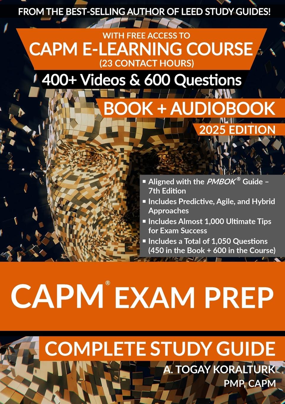 Cover: 9781965085011 | CAPM Exam Prep Complete Study Guide (BOOK + AUDIOBOOK) with Free...