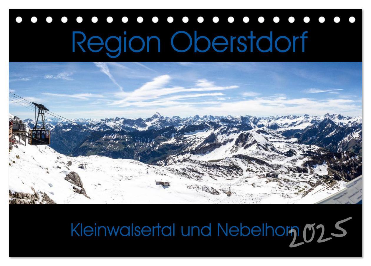 Cover: 9783435605651 | Region Oberstdorf - Kleinwalsertal und Nebelhorn (Tischkalender...