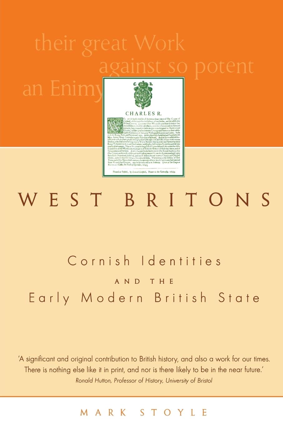 Cover: 9780859896887 | West Britons | Cornish Identities and the Early Modern British State