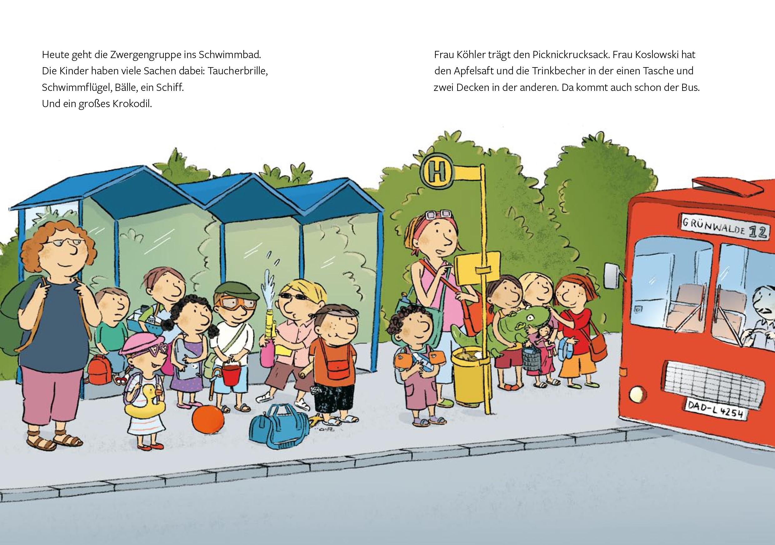 Bild: 9783954700226 | Die wilden Zwerge 06 - Im Schwimmbad | Kindergartenreihe | Taschenbuch