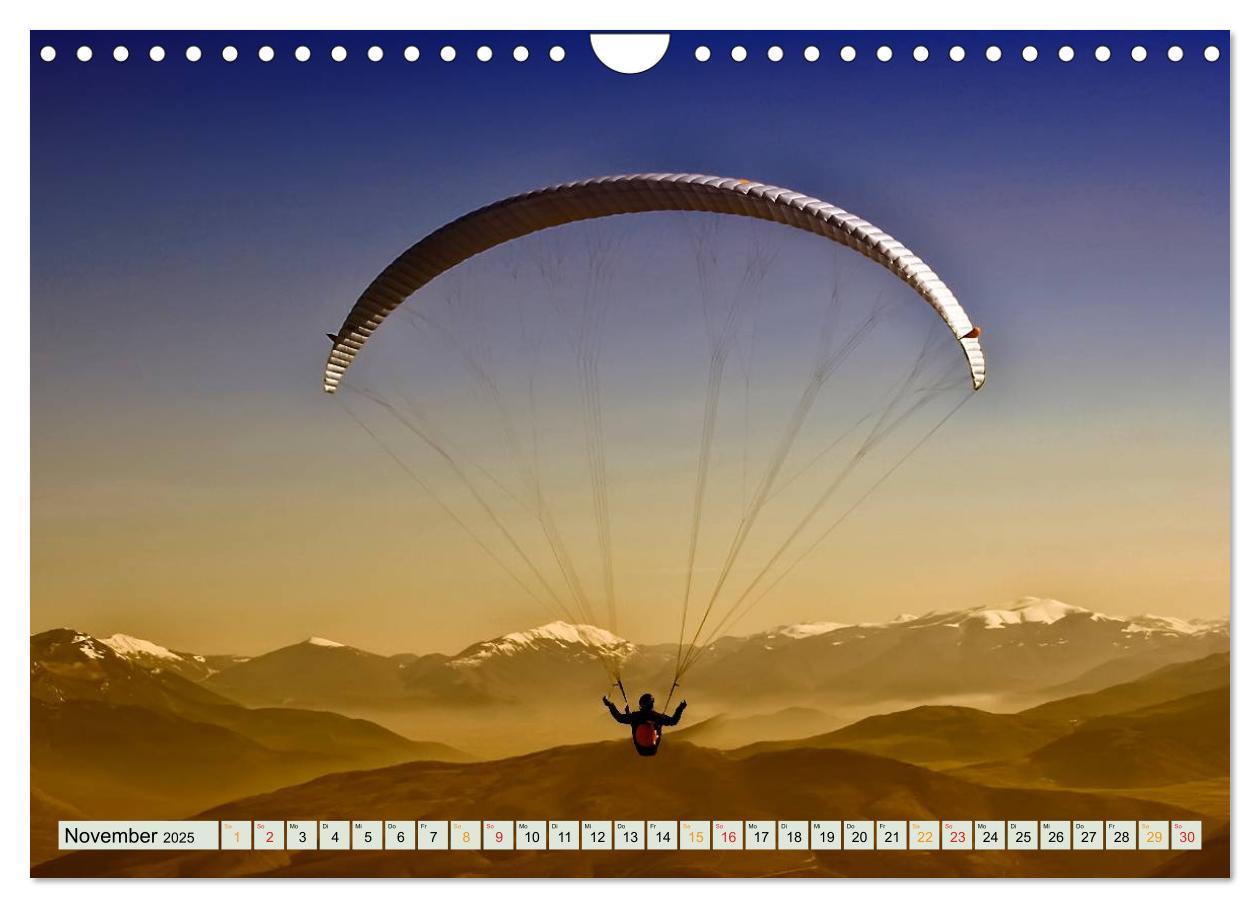 Bild: 9783435479771 | Freiheit und Abenteuer - Paragliding (Wandkalender 2025 DIN A4...