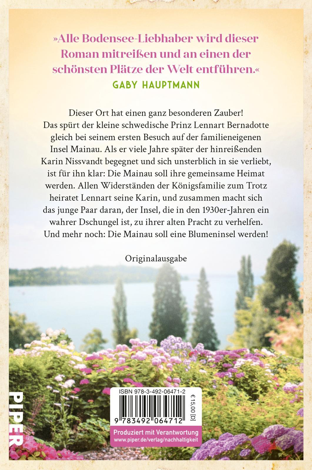 Rückseite: 9783492064712 | Die Blumeninsel im Bodensee | Eva-Maria Bast | Taschenbuch | 416 S.