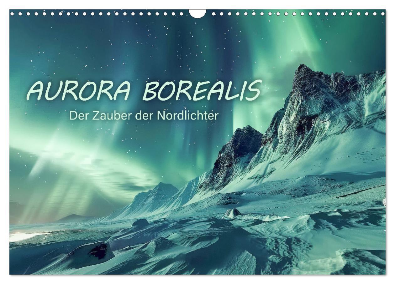 Cover: 9783383813665 | Aurora Borealis - Der Zauber der Nordlichter (Wandkalender 2025 DIN...