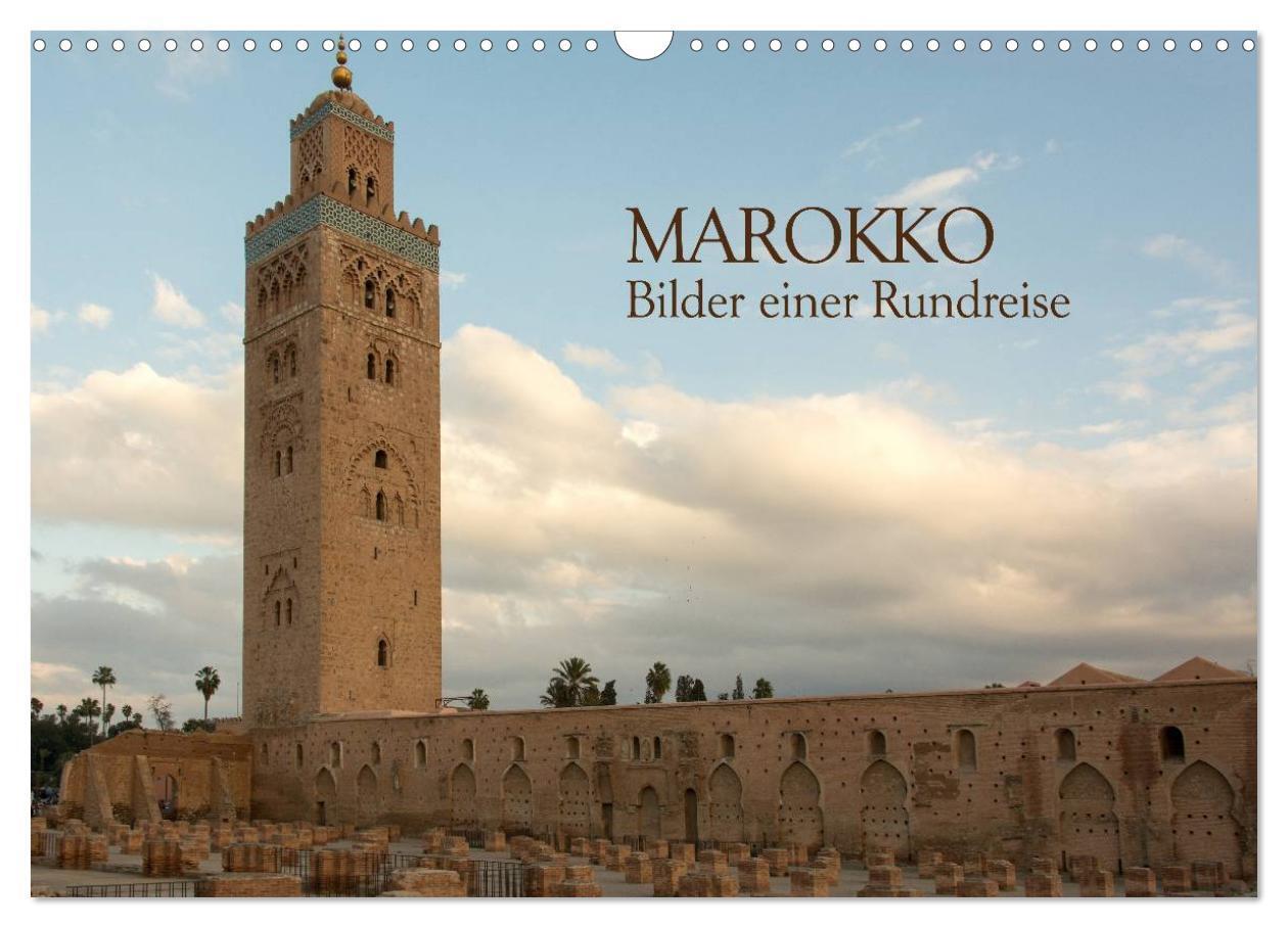 Cover: 9783435559701 | Marokko - Bilder einer Rundreise (Wandkalender 2025 DIN A3 quer),...