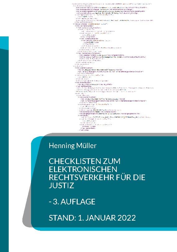 Cover: 9783755738282 | Müller, H: Checklisten zum elektronischen Rechtsverkehr für | Müller