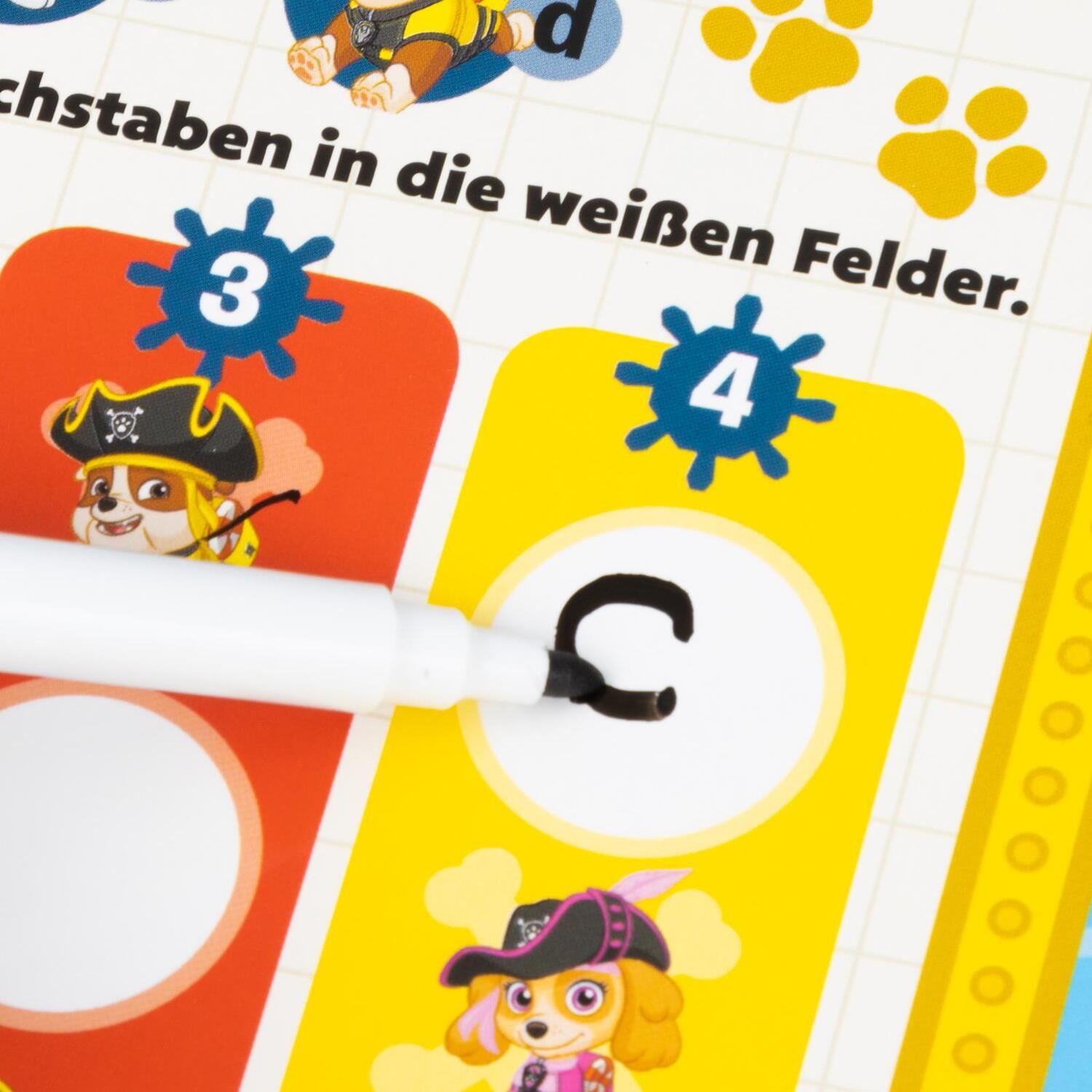 Bild: 9783845124193 | PAW Patrol Mitmachbuch: PAWtastischer Wisch &amp; Weg Spielspaß | Buch