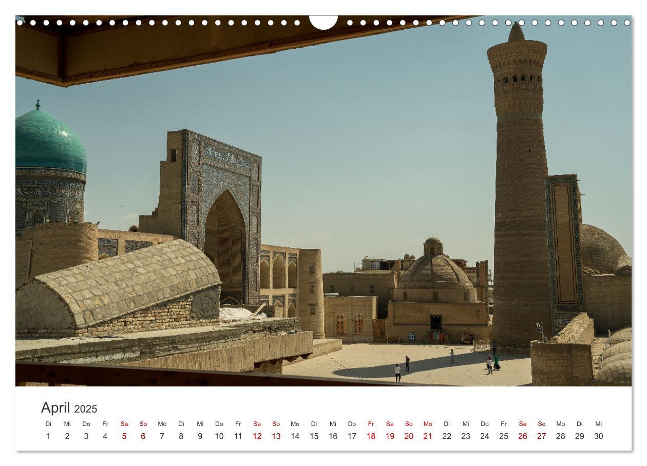 Bild: 9783383899393 | Usbekistan (Wandkalender 2025 DIN A3 quer), CALVENDO Monatskalender