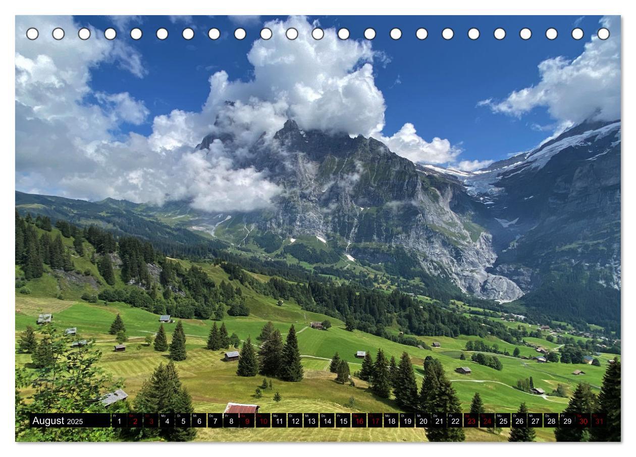 Bild: 9783383886775 | Grindelwald - Jungfrauregion Schweiz (Tischkalender 2025 DIN A5...