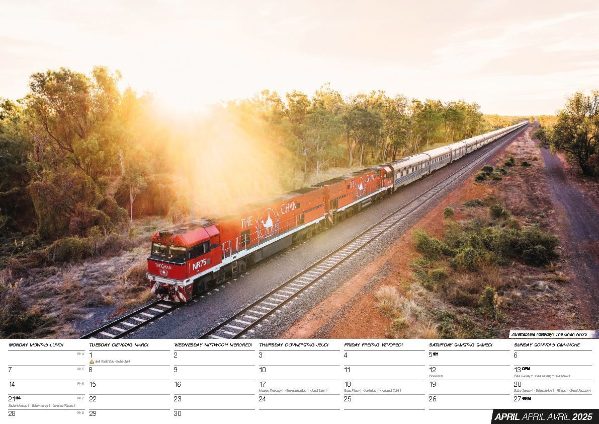 Bild: 9798893610338 | Eisenbahn Kalender 2025 | Der Eisenbahnkalender | Kalender | 14 S.