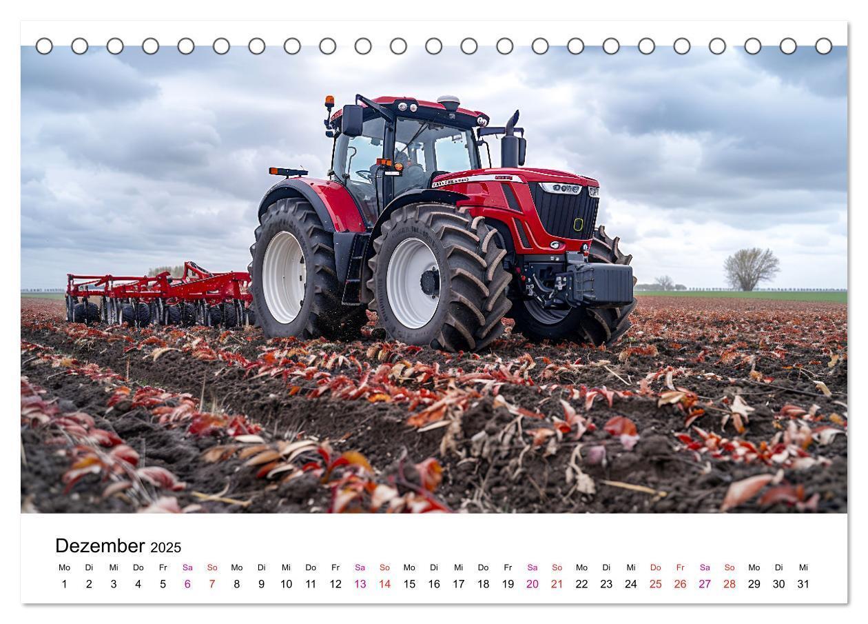 Bild: 9783457174876 | Traktoren Power (Tischkalender 2025 DIN A5 quer), CALVENDO...