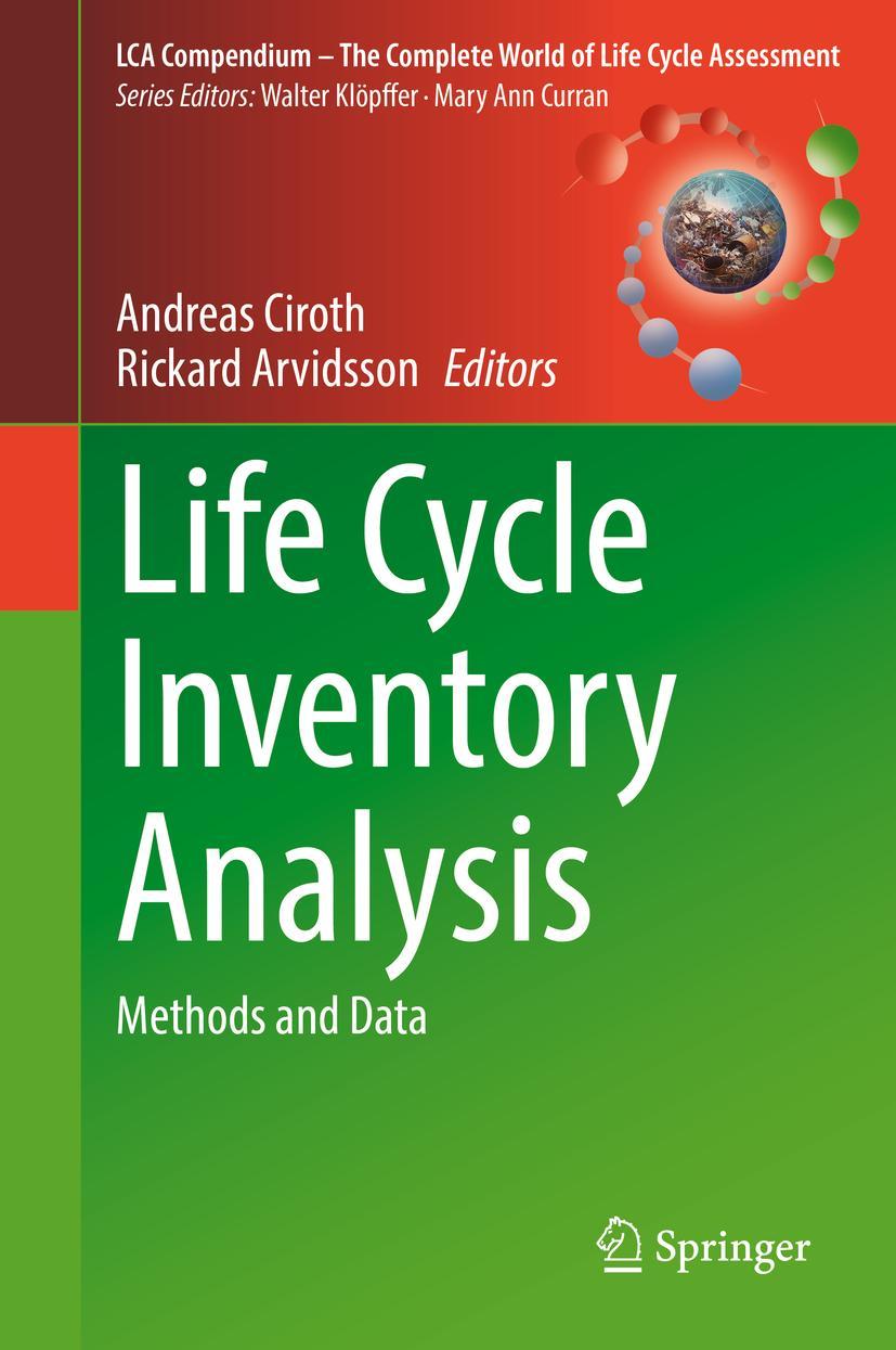 Cover: 9783030622695 | Life Cycle Inventory Analysis | Methods and Data | Arvidsson (u. a.)