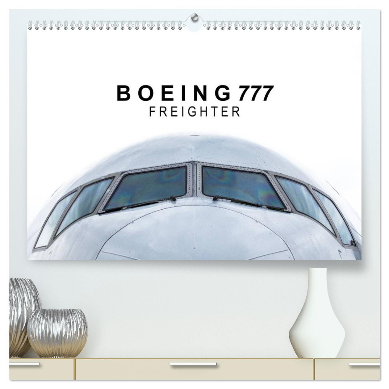 Cover: 9783435619535 | Boeing 777 Freighter (hochwertiger Premium Wandkalender 2025 DIN A2...