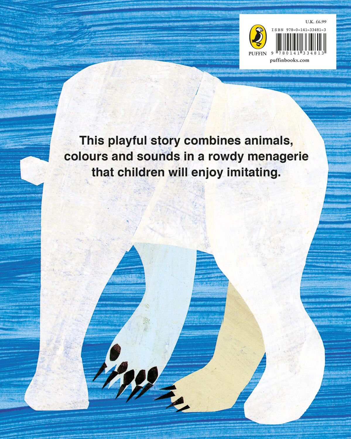 Rückseite: 9780141334813 | Polar Bear, Polar Bear, What Do You Hear? | Eric Carle (u. a.) | Buch