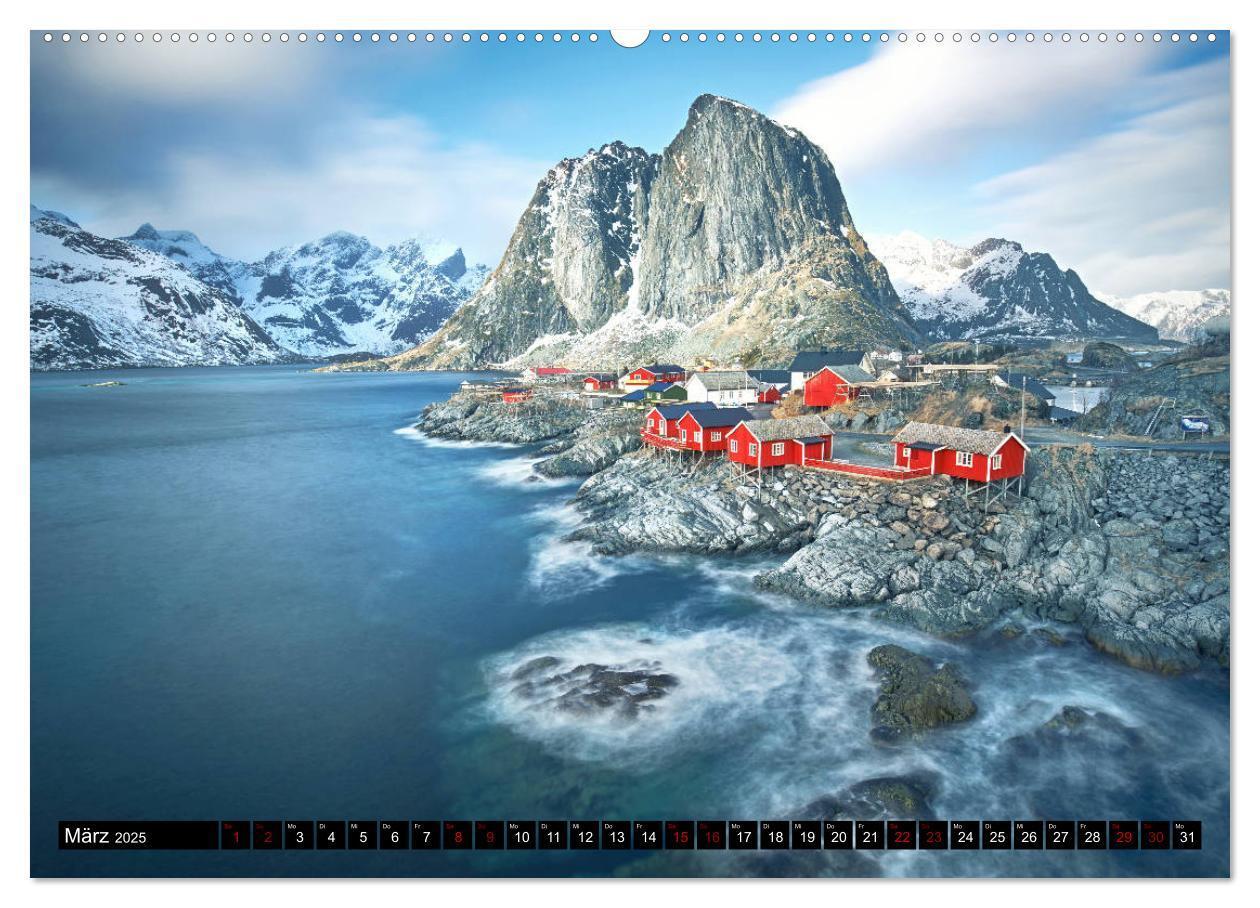 Bild: 9783435218202 | Lofoten Inselzauber (Wandkalender 2025 DIN A2 quer), CALVENDO...