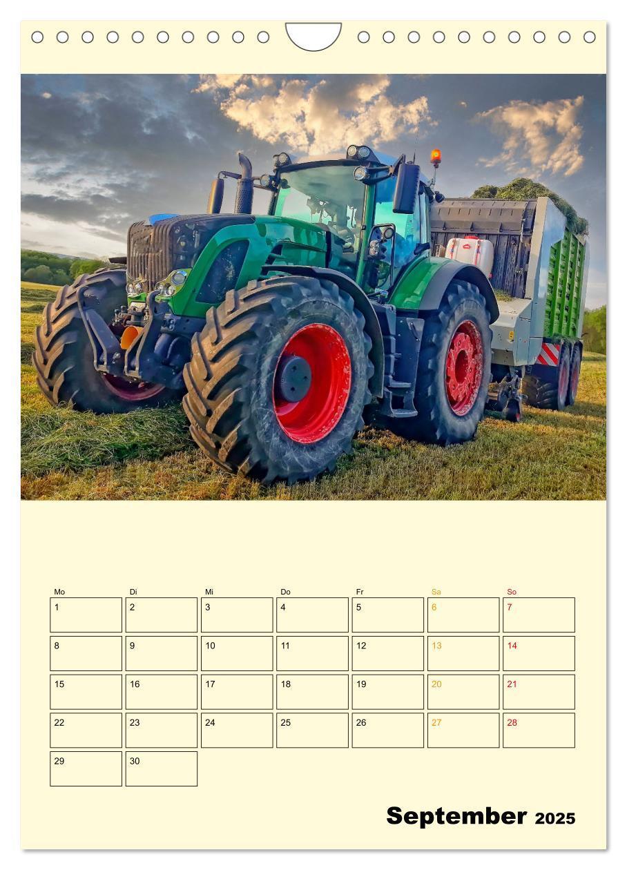 Bild: 9783435903757 | Traktor Giganten (Wandkalender 2025 DIN A4 hoch), CALVENDO...