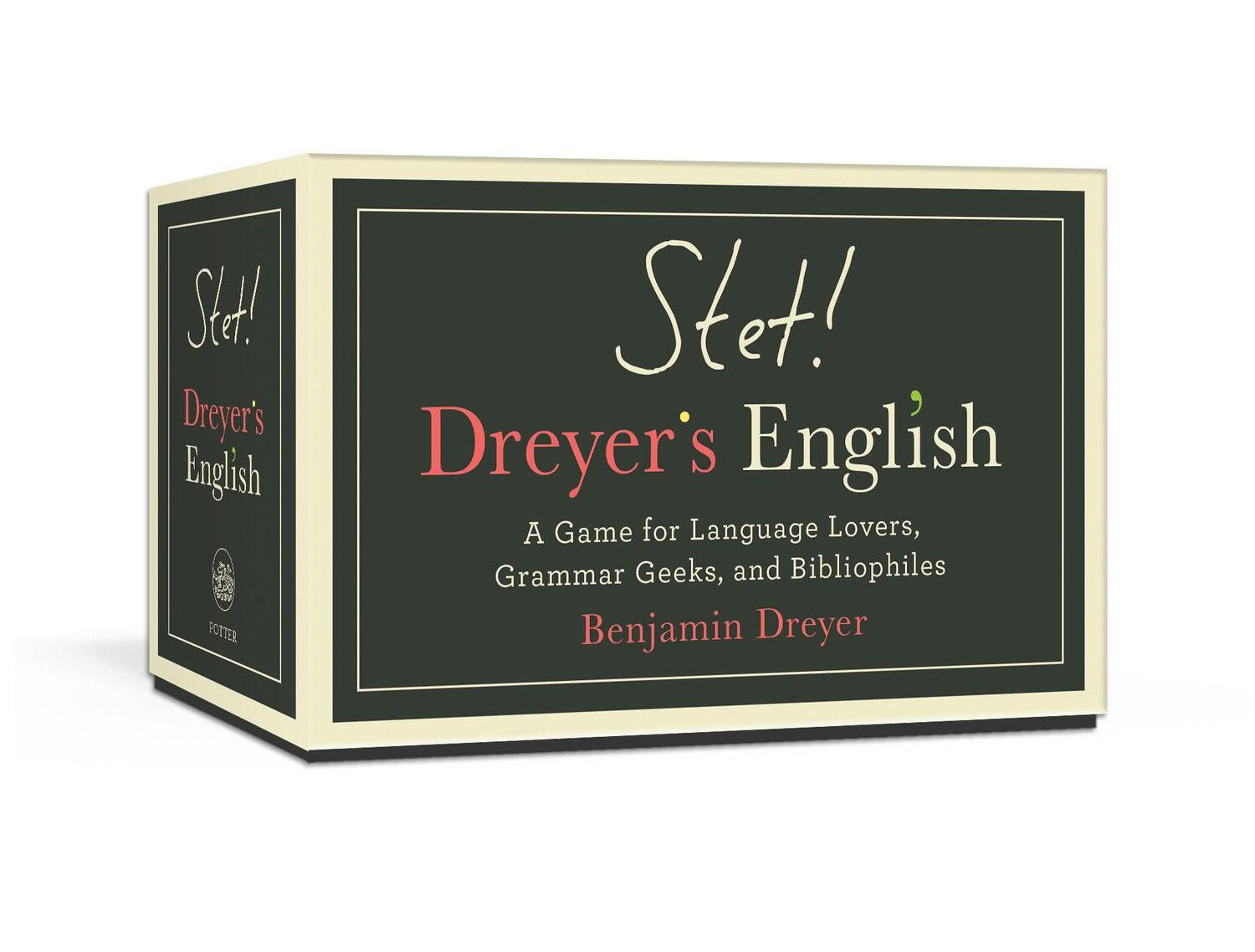 Cover: 9780593137857 | STET! Dreyer's English | Benjamin Dreyer | Spiel | Englisch | 2020