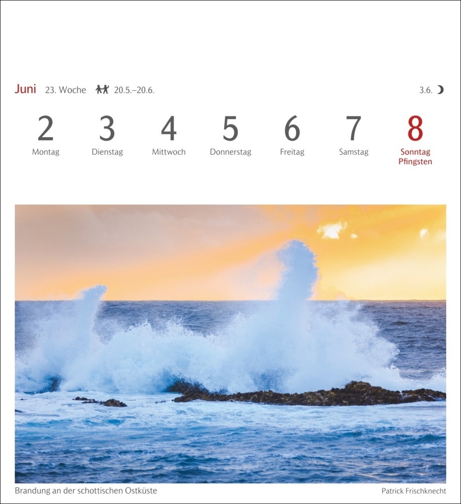 Bild: 9783840034268 | Farben der Natur Postkartenkalender 2025 - Wochenkalender mit 53...