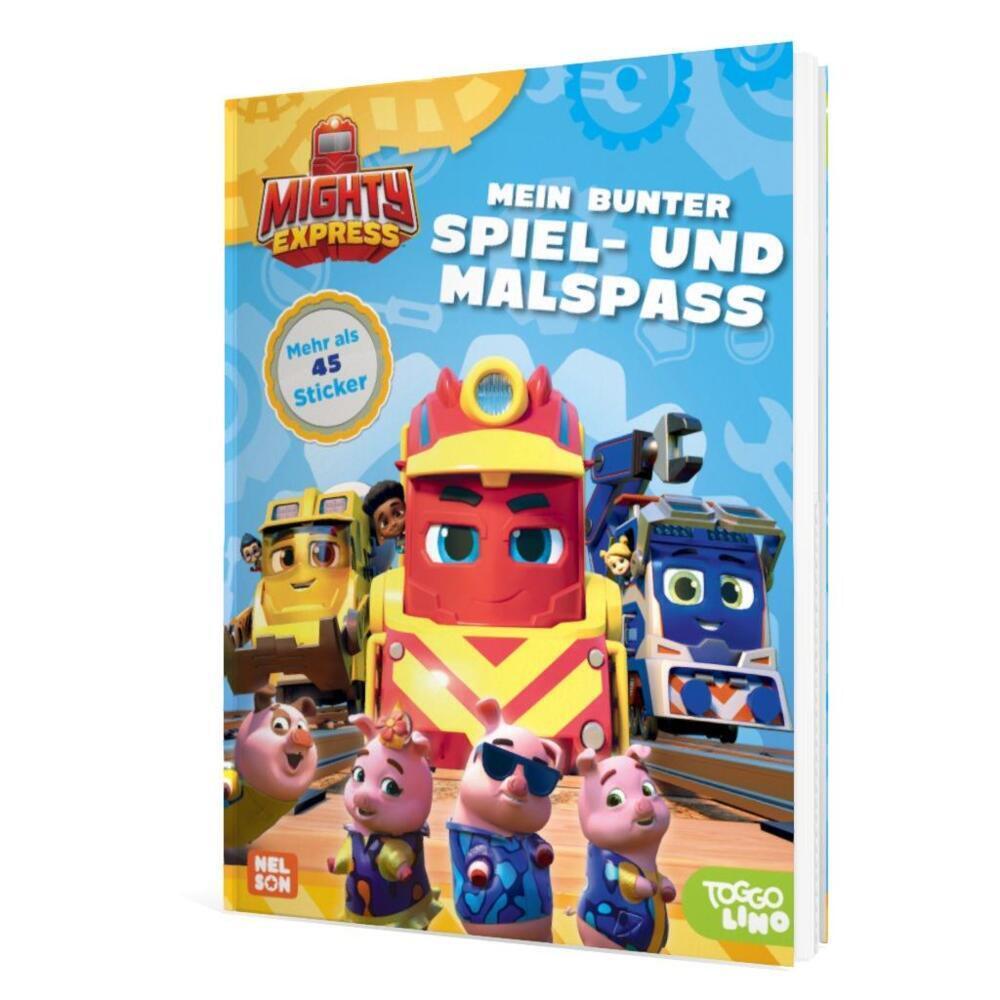 Bild: 9783845123738 | Mighty Express: Mein bunter Spiel- und Malspaß | Taschenbuch | 24 S.