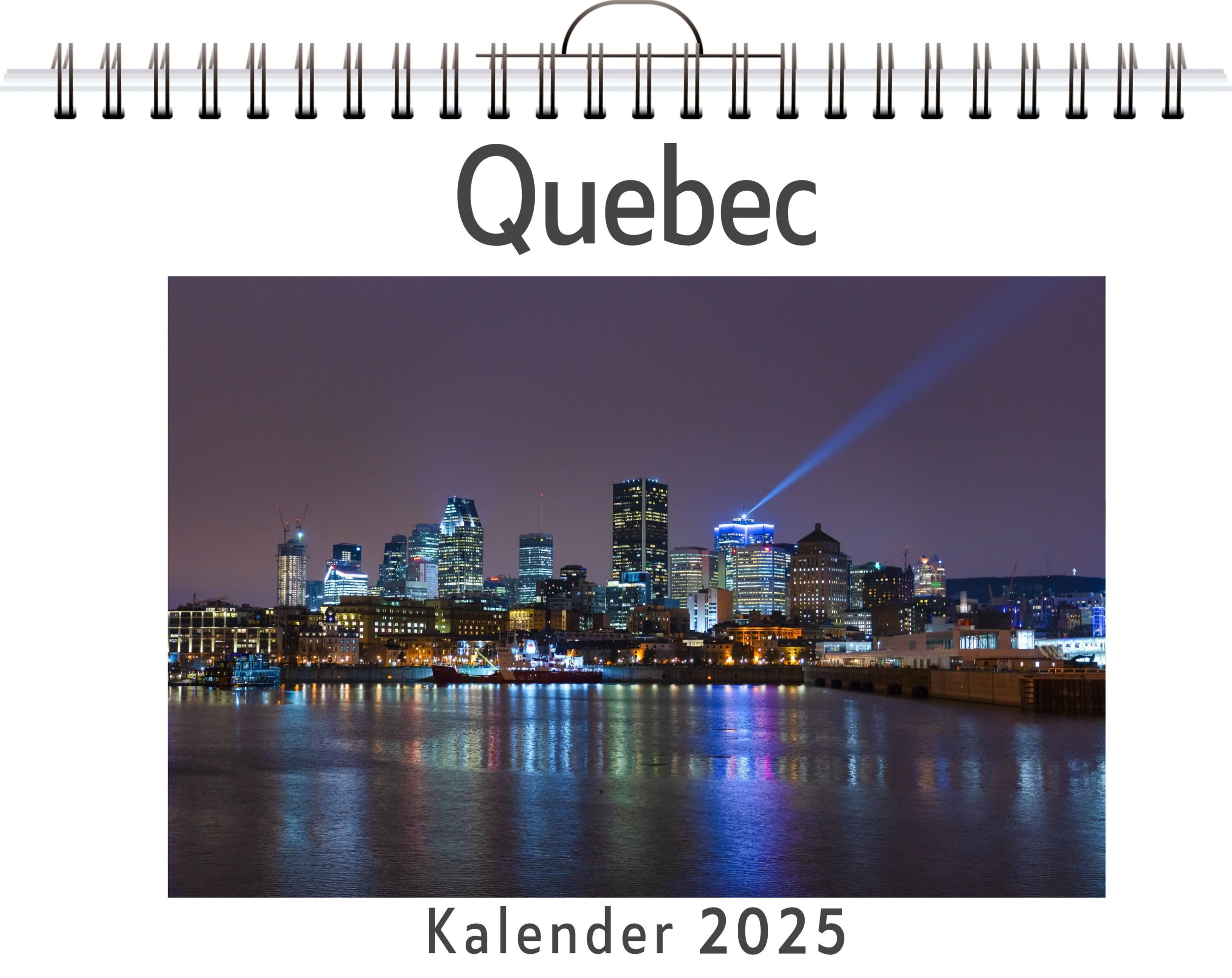 Cover: 9783759121424 | Quebec - (Wandkalender 2025, Kalender DIN A4 quer, Monatskalender...