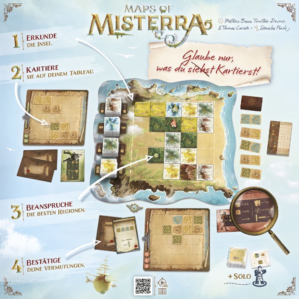 Bild: 5430003304389 | Maps of Misterra | Olivier Grégoire | Spiel | In Spielebox | 304389