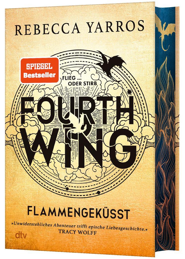 Cover: 9783423284127 | Fourth Wing - Flammengeküsst | Rebecca Yarros | Buch | Fourth Wing